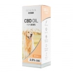 Eine Flasche Renova - CBD-Öl 2,5% für Hunde (30ml) für Hunde.