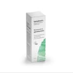 ein weißes Kästchen mit grünen Linien auf Hemptouch beruhigende Gesichtscreme mit CBD (50 ml).