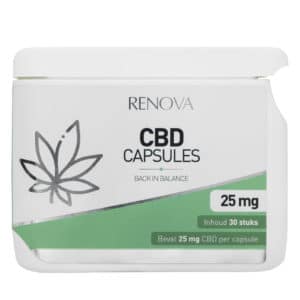 Renova - CBD Öl Kapseln Mit Melatonin 15% (25 mg)