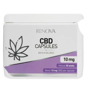 Renova - CBD Öl Kapseln Mit Melatonin 15% (25 mg) Kapseln.