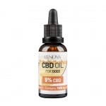 Eine Flasche Renova - CBD-Öl 5% für Hunde (30ml) für Hunde.